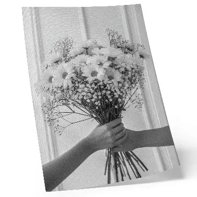 Premium wall art delicate flowers with a minimalist and elegant design
