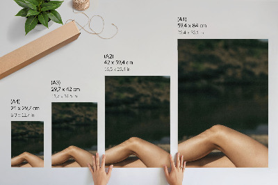 Premium wall art Minimalist beauty in a natural setting