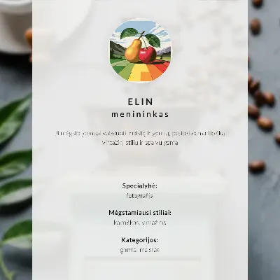 Decorative poster featuring an old turquoise coffee grinder with coffee beans and green leaves