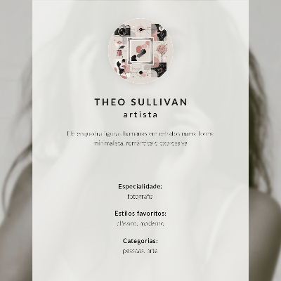 Art print A ballerina in motion with grace and lightness