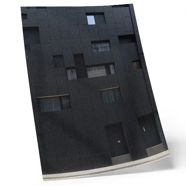 Art print minimalist geometric facade harmony