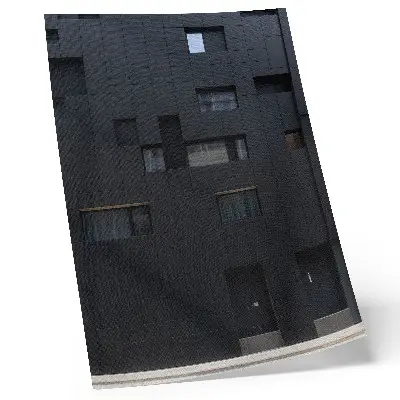 Art print minimalist geometric facade harmony