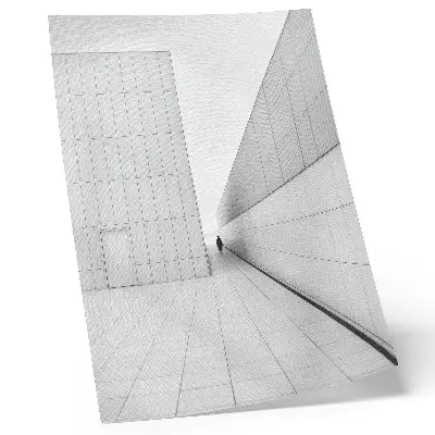 Minimalist geometric architecture poster minimalist geometric architecture print