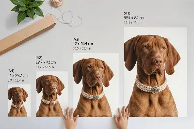 Dog necklace elegant with a luxurious finish