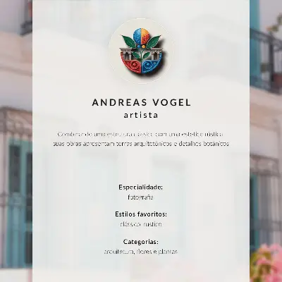 Art print pastel blue with balcony and floral details