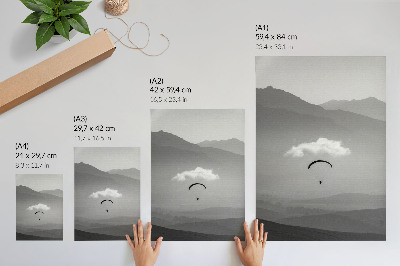 Decorative poster A cure for everyday stress for dreamers and adventurers