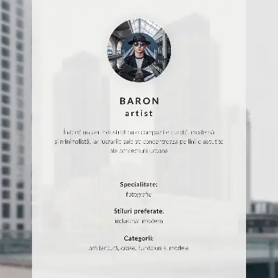 Modern skyscrapers poster cleanliness in minimalism