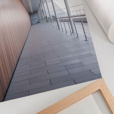 Premium wall art Modern corridor light symmetry