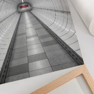 Futuristic space modern ceiling lighting decorative poster