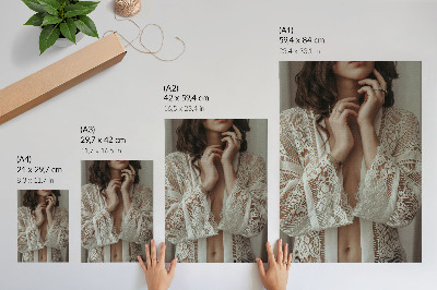 Poster Lace, delicacy, elegance, classic, femininity
