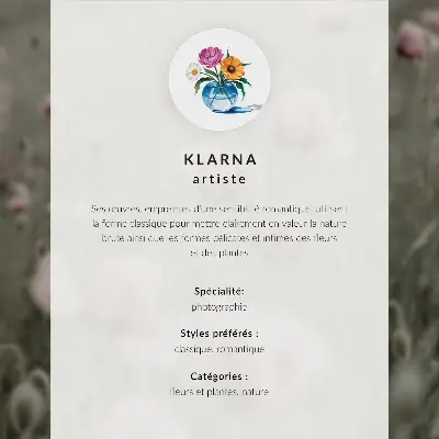 Flower composition poster a unique design for a modern interior