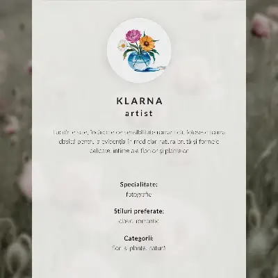 Flower composition poster a unique design for a modern interior