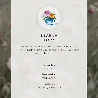 Flower composition poster a unique design for a modern interior