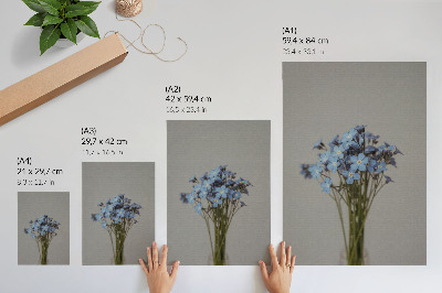 Poster A unique flower composition for a modern interior