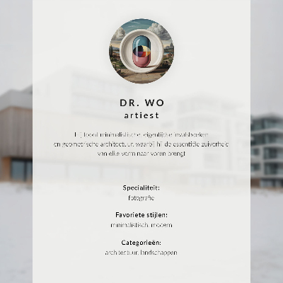 Premium wall art Sunset, silhouette of a building, peace