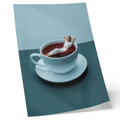 Premium wall art A surreal cup of relaxation