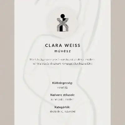 Minimalist woman silhouette wall art beige background print