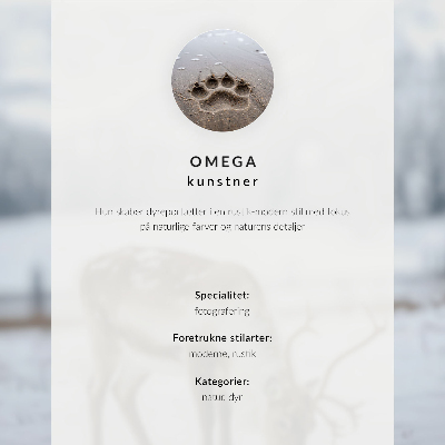 Poster Dark forest owl in the spotlight