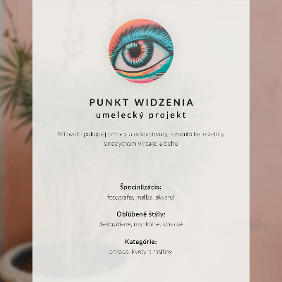 Art print A colorful composition of flowers and leaves in harmony