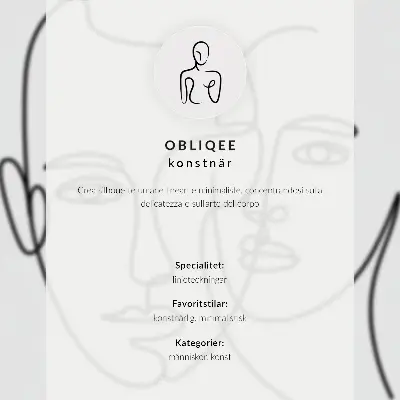 Minimalist line art emotions poster minimalist depth design