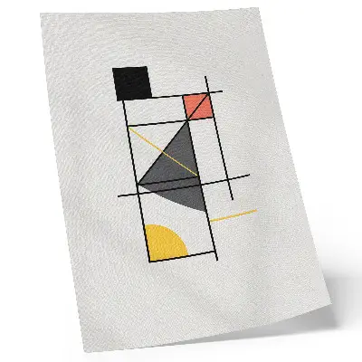 Premium wall art modern geometric lines and shapes