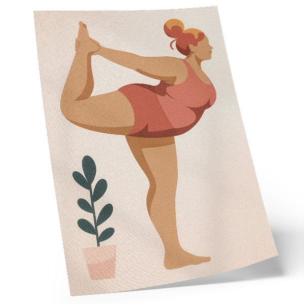 Premium wall art Simple form, warm shades, calm, balance