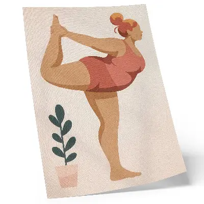 Premium wall art simple form with warm shades for a sense of calm and balance