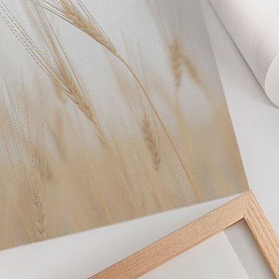Poster Minimalist elegance of ears of grain