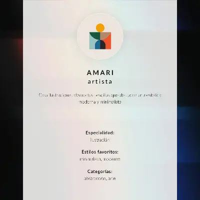 Minimalist contrasts poster with red accent and dynamic composition