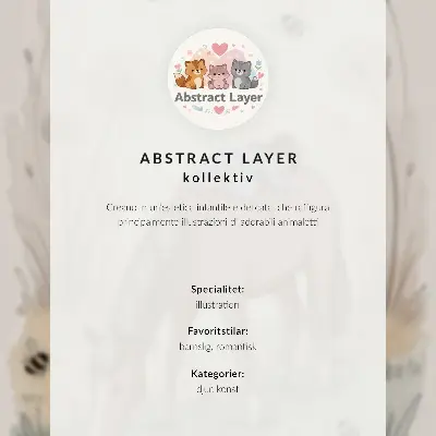 Baby horse and dandelions poster in warm pastel colors