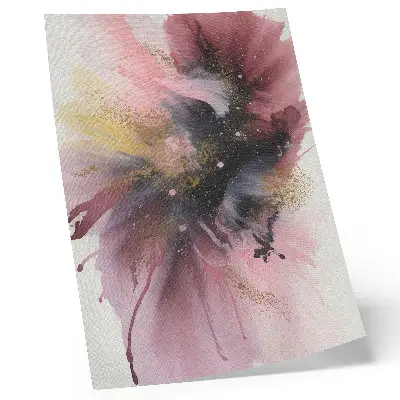 Art print an explosion of color and energy in a modern style