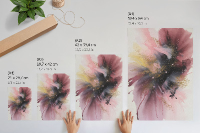Art print An explosion of color and energy, modern style
