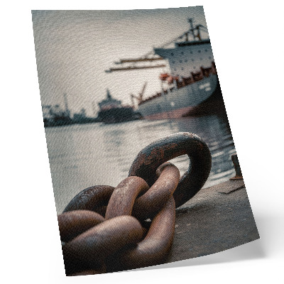 Premium wall art The charm of the port, the ships, the industrial atmosphere