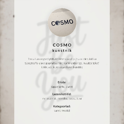 Art print A motivating inscription in a minimalist approach