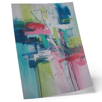 Art print Intense colors, energy, abstraction