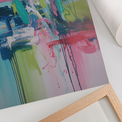 Art print Intense colors, energy, abstraction