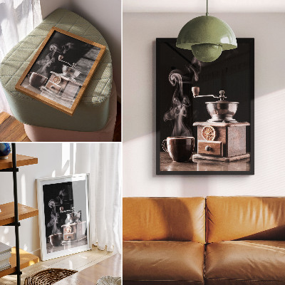 Poster Atmospheric atmosphere, classic motifs, dark palette