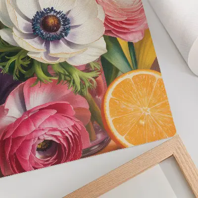 Flowers full of life and color poster poster