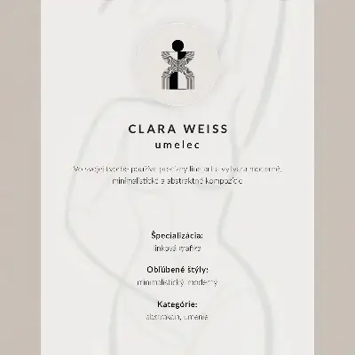 Premium wall art delicate rabbit silhouette in a thin line style