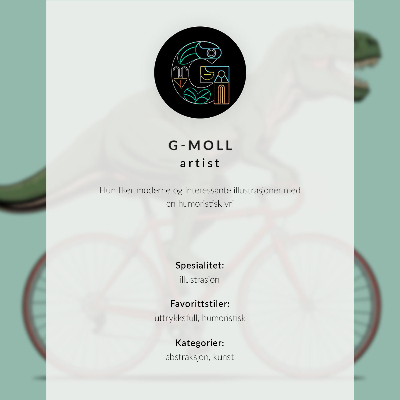 Poster A fanciful combination of pineapple and owl
