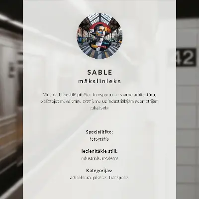 Blue tram rainy day city life wall art premium print