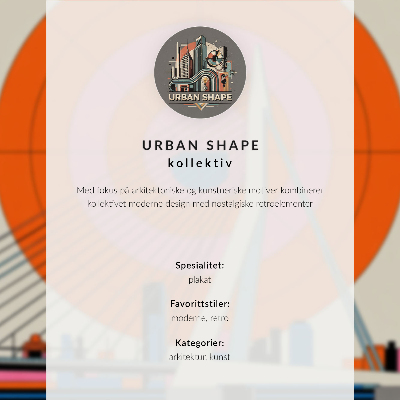 Poster Iconic bridge black silhouette and rainbow