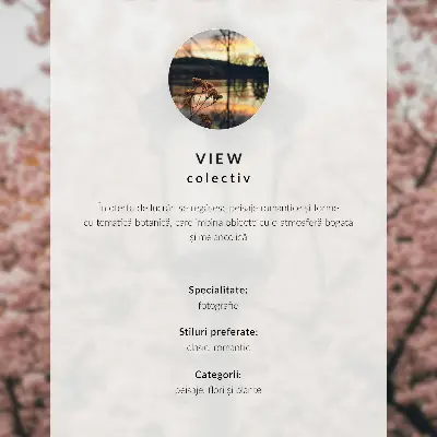 Decorative poster the city in spring with flowering trees and church towers