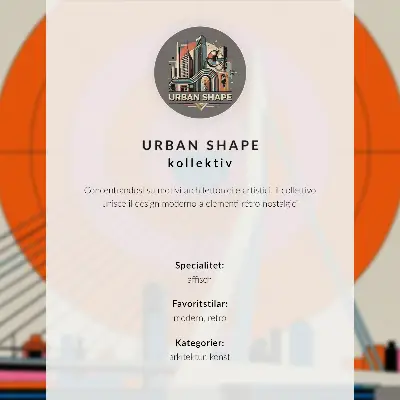 Art print featuring evening city modern architecture