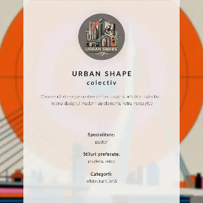 Art print featuring evening city modern architecture