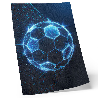 Premium wall art digital ball with geometric lines and lights