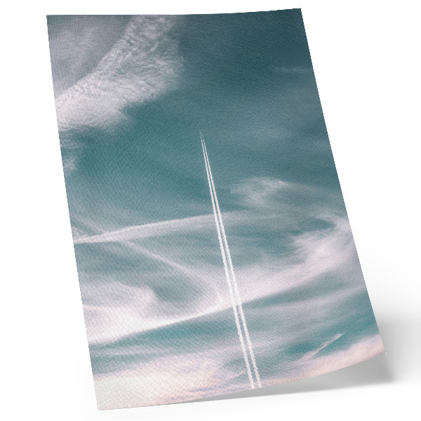 Premium wall art Blue sky streak freedom inspiration
