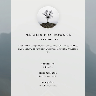 Decorative poster A wooden cottage in minimalism by the water
