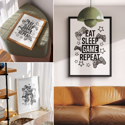 Poster Pads stars inscription modern minimalist style
