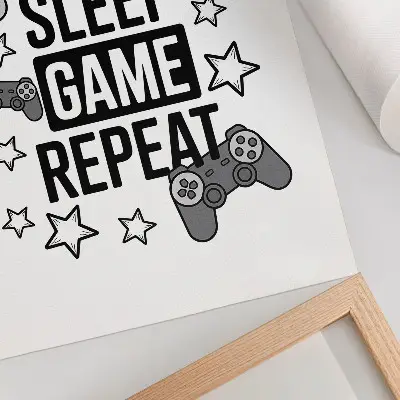Poster minimalist stars inscription design